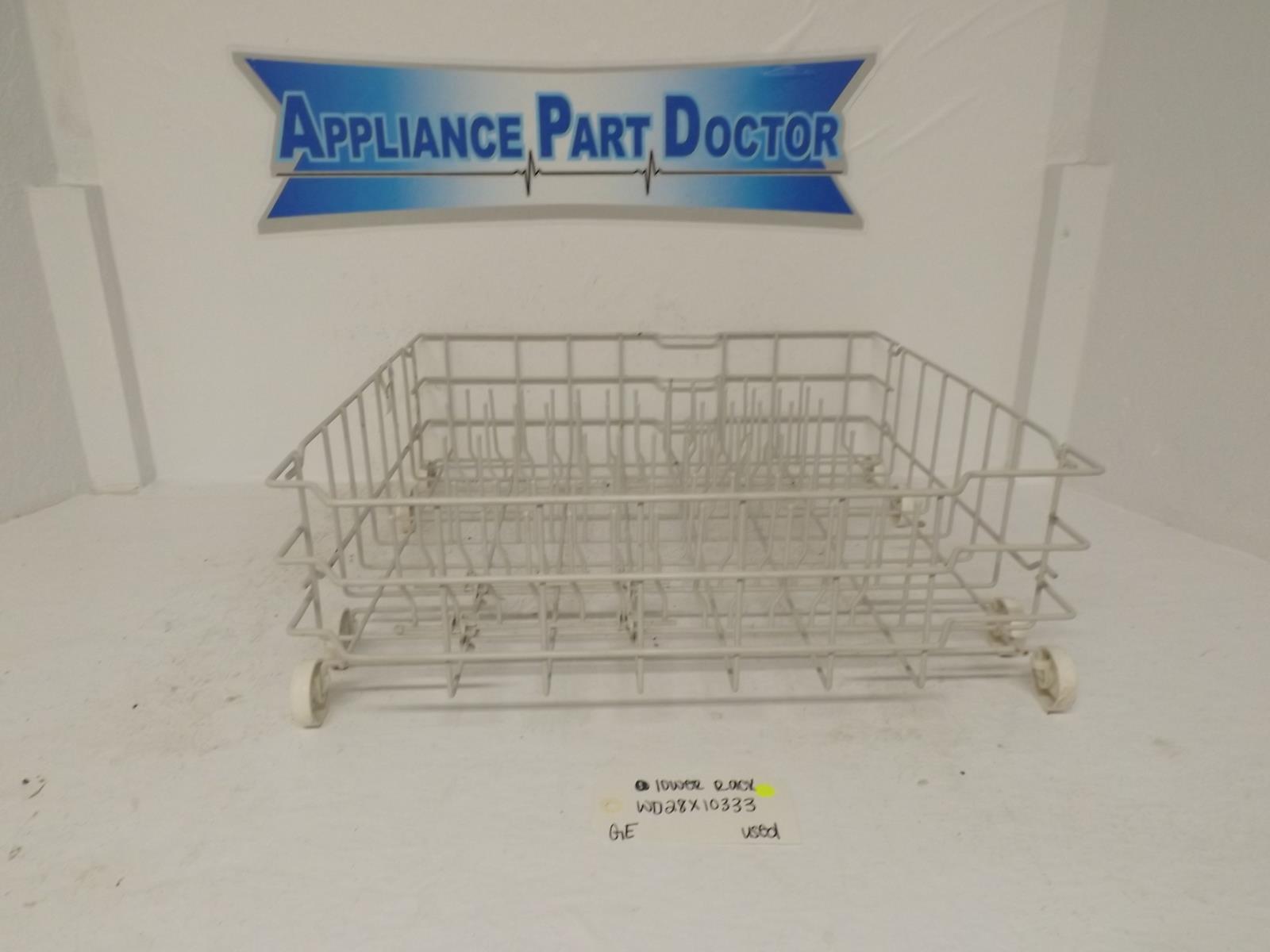 GE Dishwasher WD28X10333 Lower Rack Used GE Dishwasher WD28X10333 Lower Rack Used